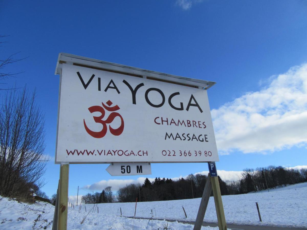 Hotel Centre Viayoga Saint-Cergue Exteriér fotografie